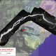 Thermal map of fissure system and lava flows